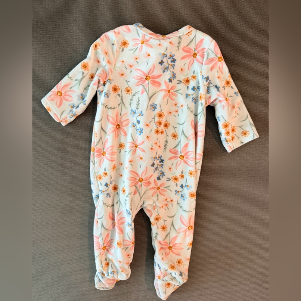 Floral Kids One Piece - Picture 2 of 3